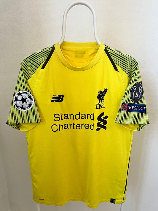 Alisson Becker - Liverpool 2018/2019. Str Medium fodboldtrøje Wegoshirts