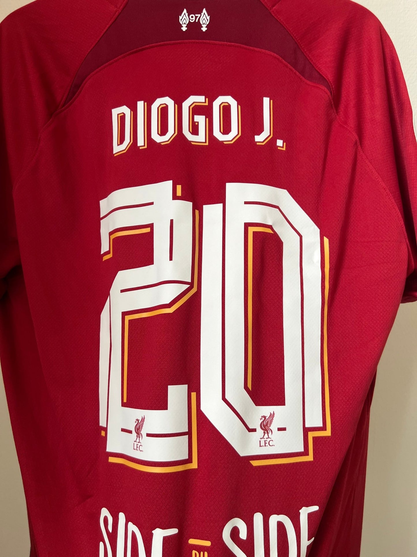 Diogo Jota - Liverpool 2022/2023. Str XL fodboldtrøje Wegoshirts