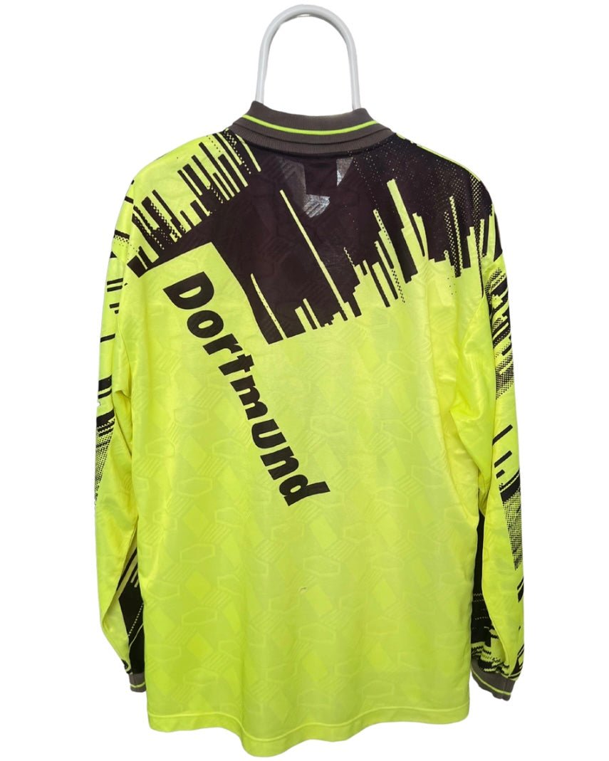 Dortmund 1993/1994 langærmet. Str Large fodboldtrøje Wegoshirts