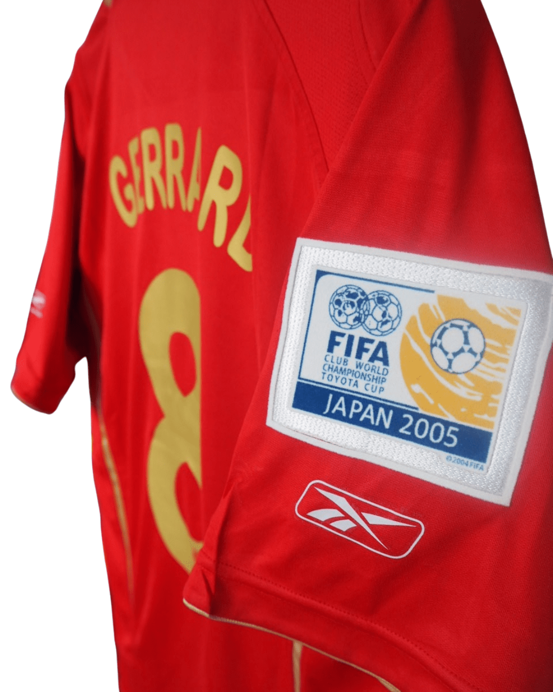 Gerrard - Liverpool 2006 club world cup. Str Medium fodboldtrøje Wegoshirts