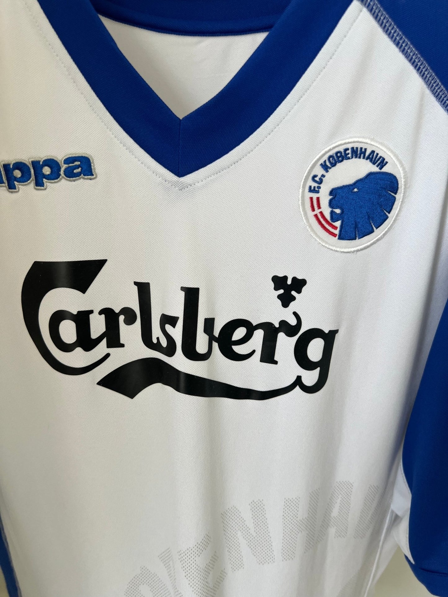Grønkjær - FC København 2010/2011 Europatrøje. Str XL fodboldtrøje Wegoshirts