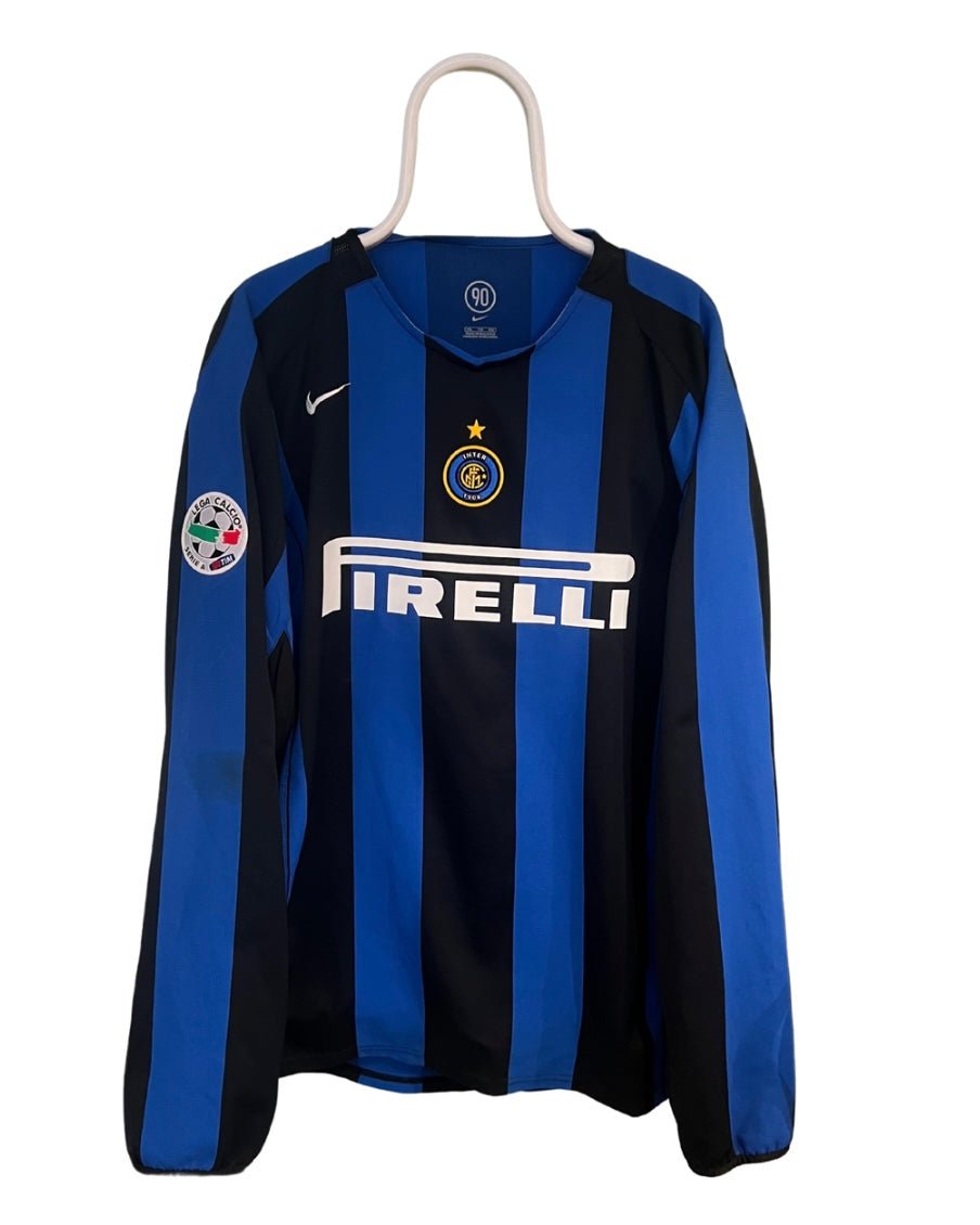 Javier Zanetti - Inter 2004/2005. Str XXL fodboldtrøje Wegoshirts