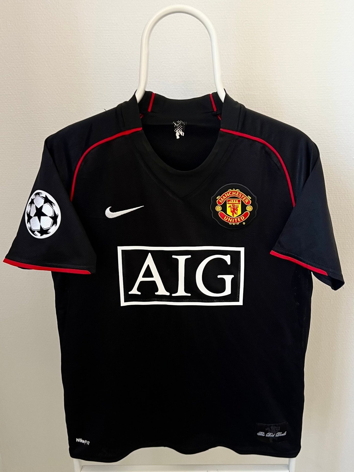 Ronaldo - Machester United 2007/2008. Str Small fodboldtrøje Wegoshirts