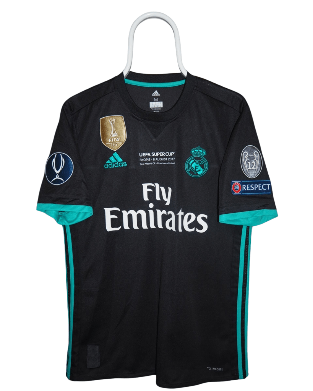 Sergio Ramos - Real Madrid 2017/2018. Str Medium fodboldtrøje Wegoshirts