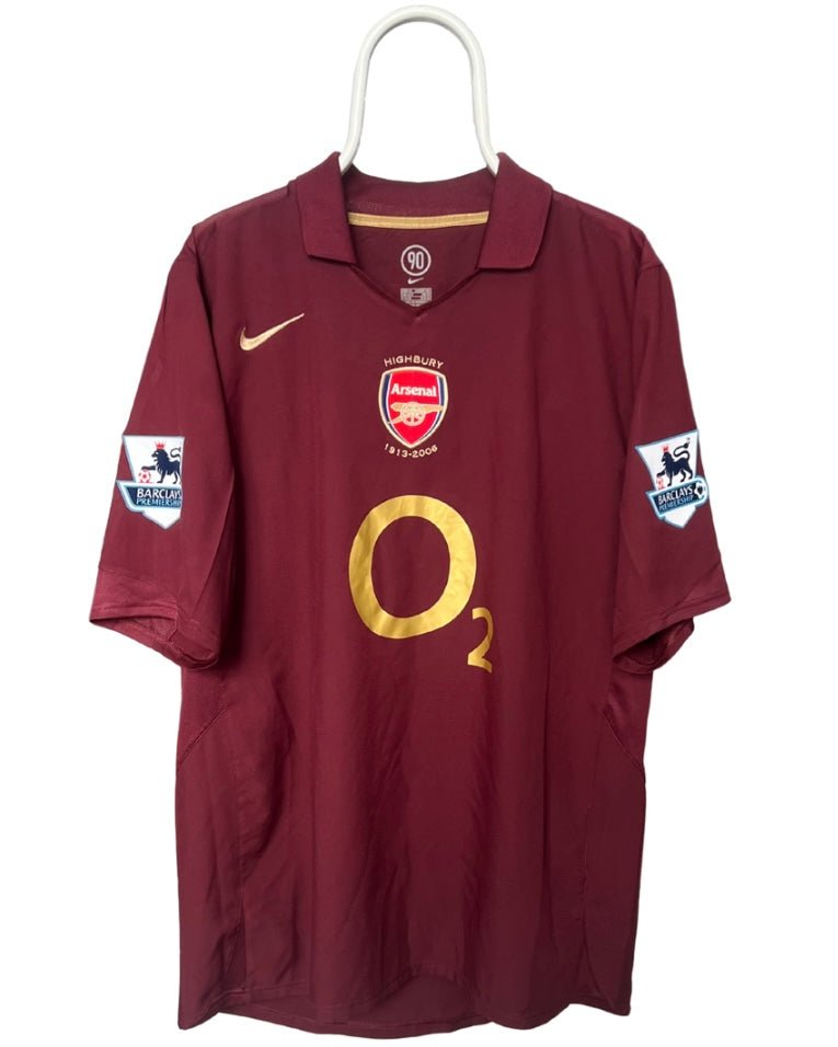 Thierry Henry - Arsenal 2005/2006. Str XL fodboldtrøje Wegoshirts