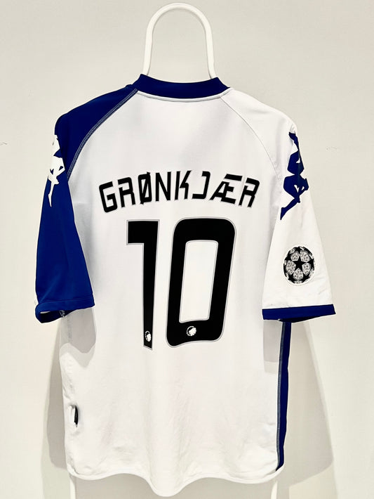 Grønkjær - FC Københavne 2010/2011 Europa trøje. Str XXL