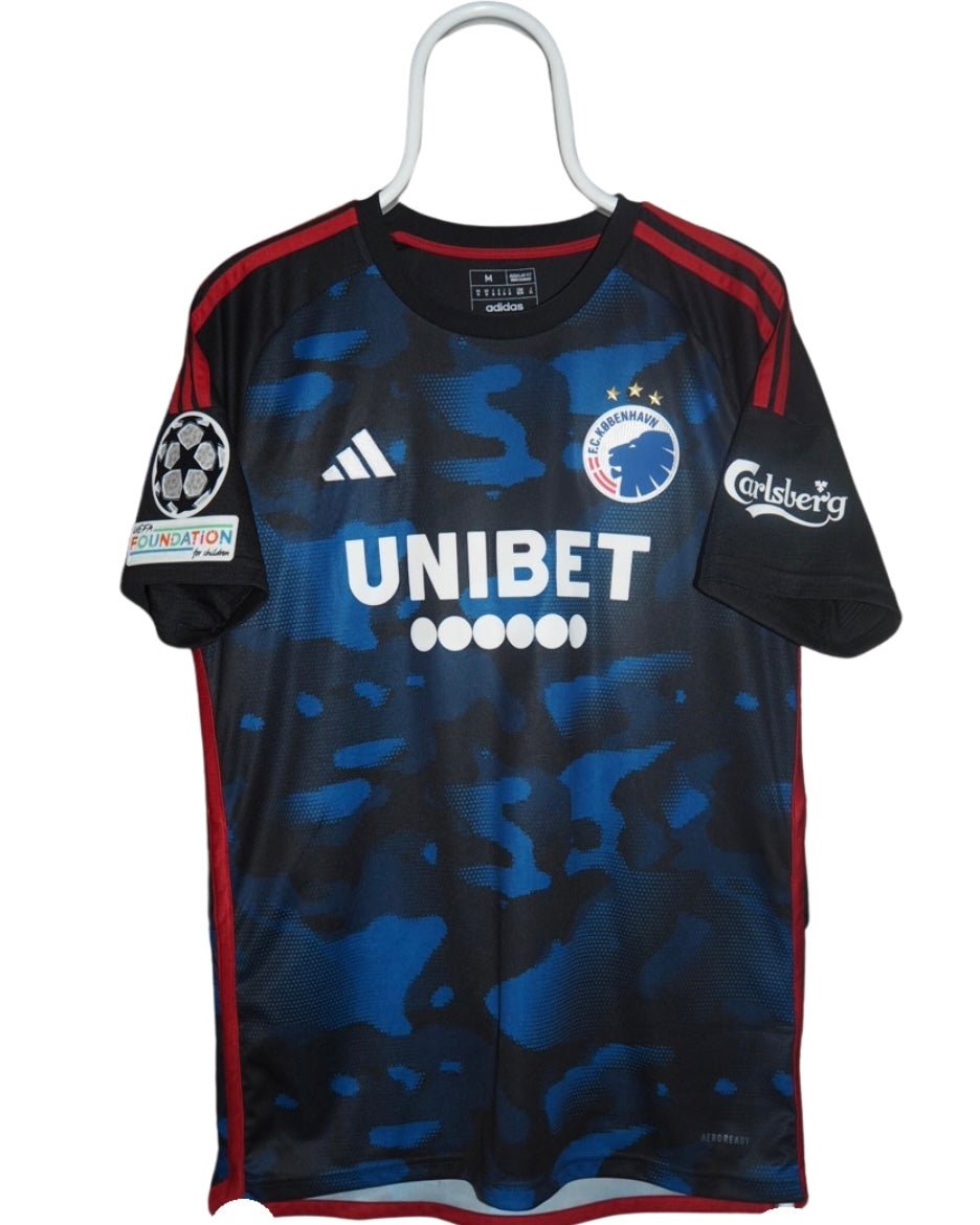 Achouri - FC København 2023/2024. Str Medium fodboldtrøje Wegoshirts