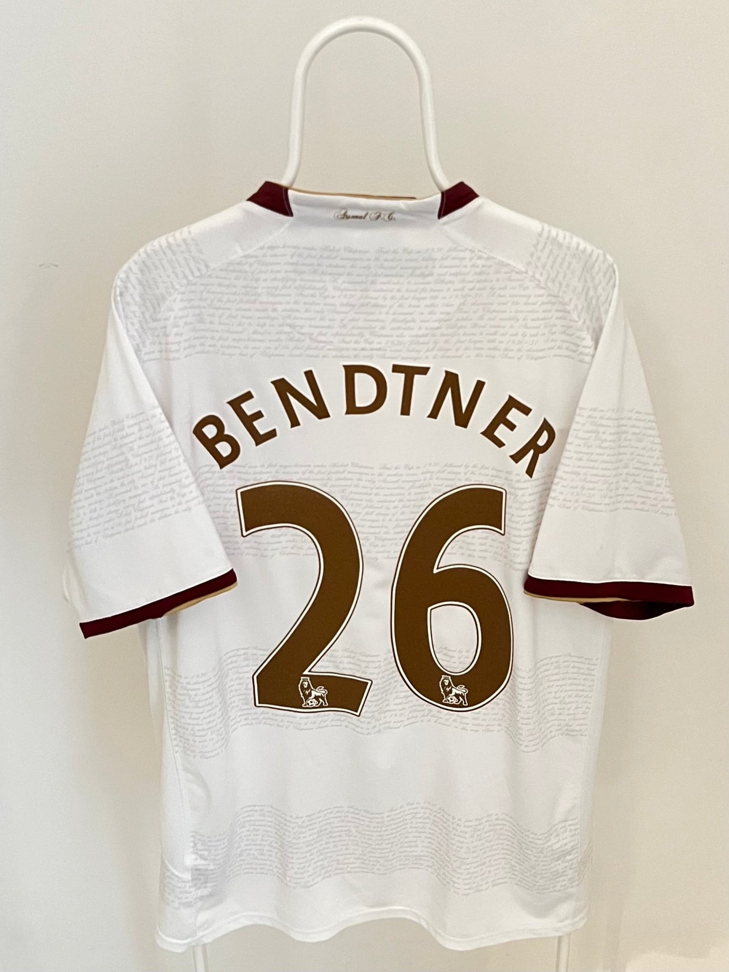 Arsenal 2006/2007 ude. Bendtner fodboldtrøje Wegoshirts