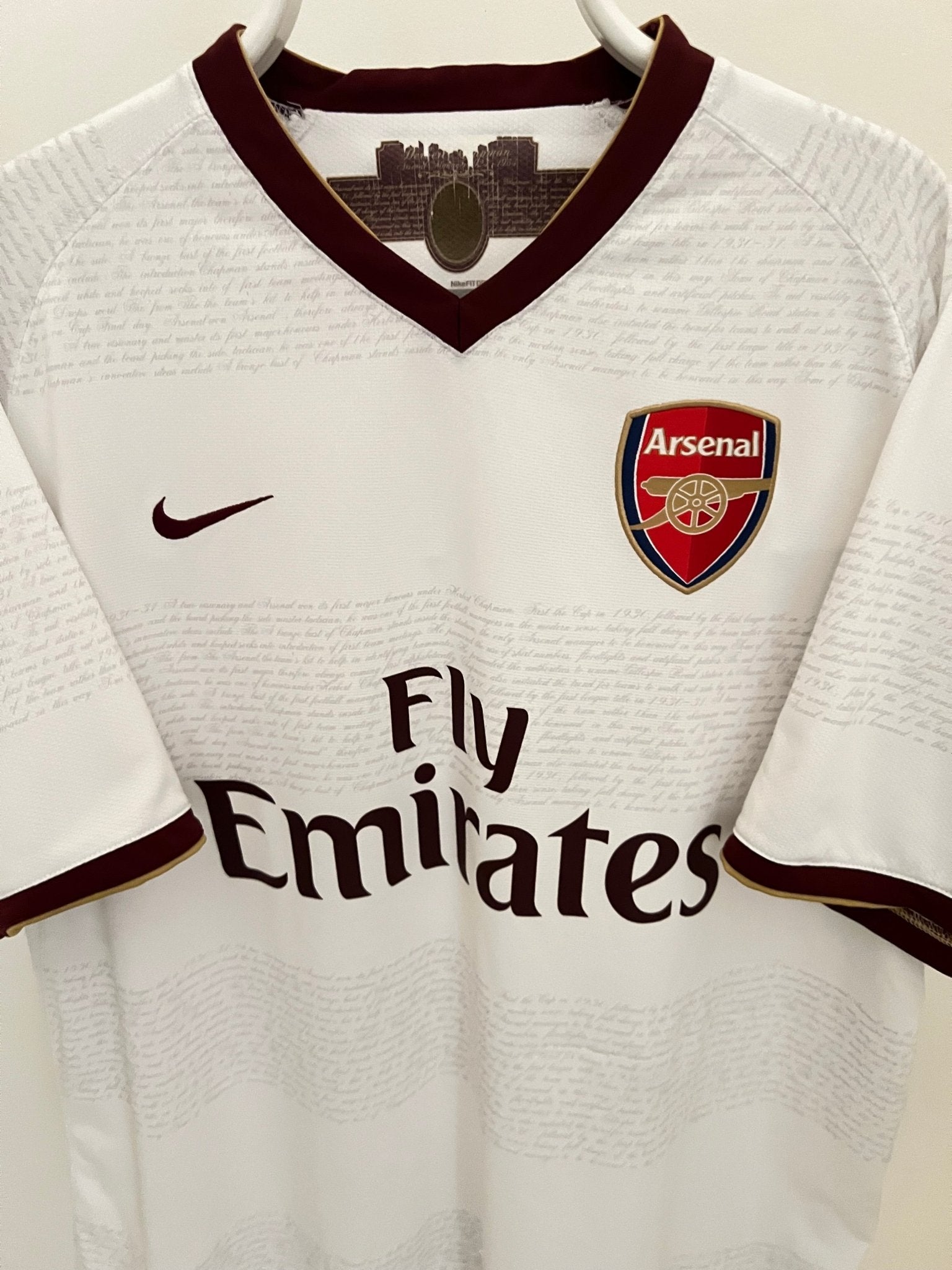Arsenal 2006/2007 ude. Bendtner fodboldtrøje Wegoshirts
