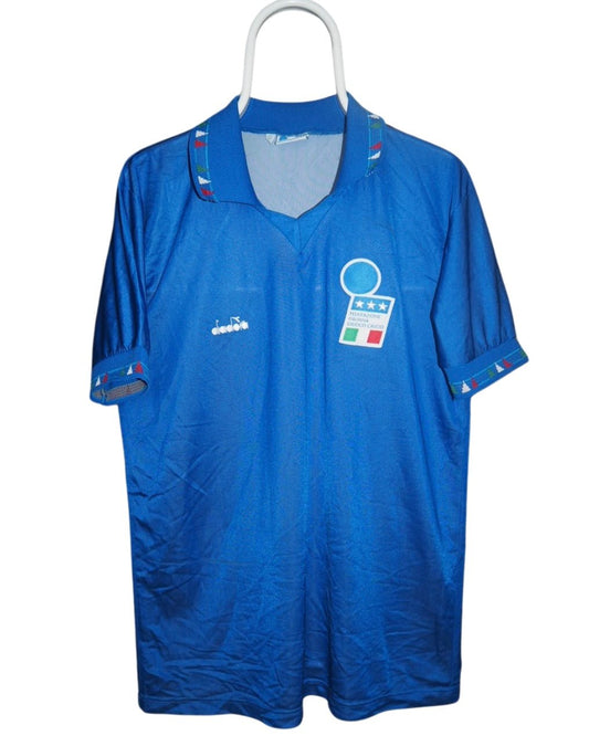 Baggio - Italien 1992. Str XL fodboldtrøje Wegoshirts