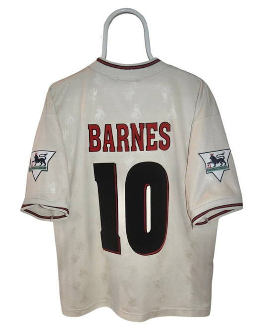 Barnes - Liverpool 1996/1997. Str Large fodboldtrøje Wegoshirts