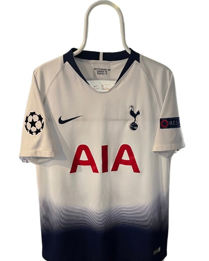 Christian Eriksen - Tottenham 2018/2019. Str Medium fodboldtrøje Wegoshirts