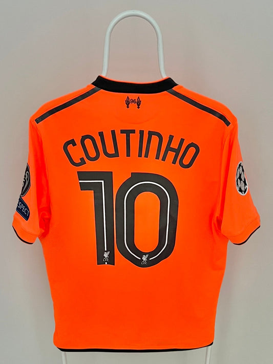 Coutinho - Liverpool 2017/2018. Str Medium fodboldtrøje Wegoshirts