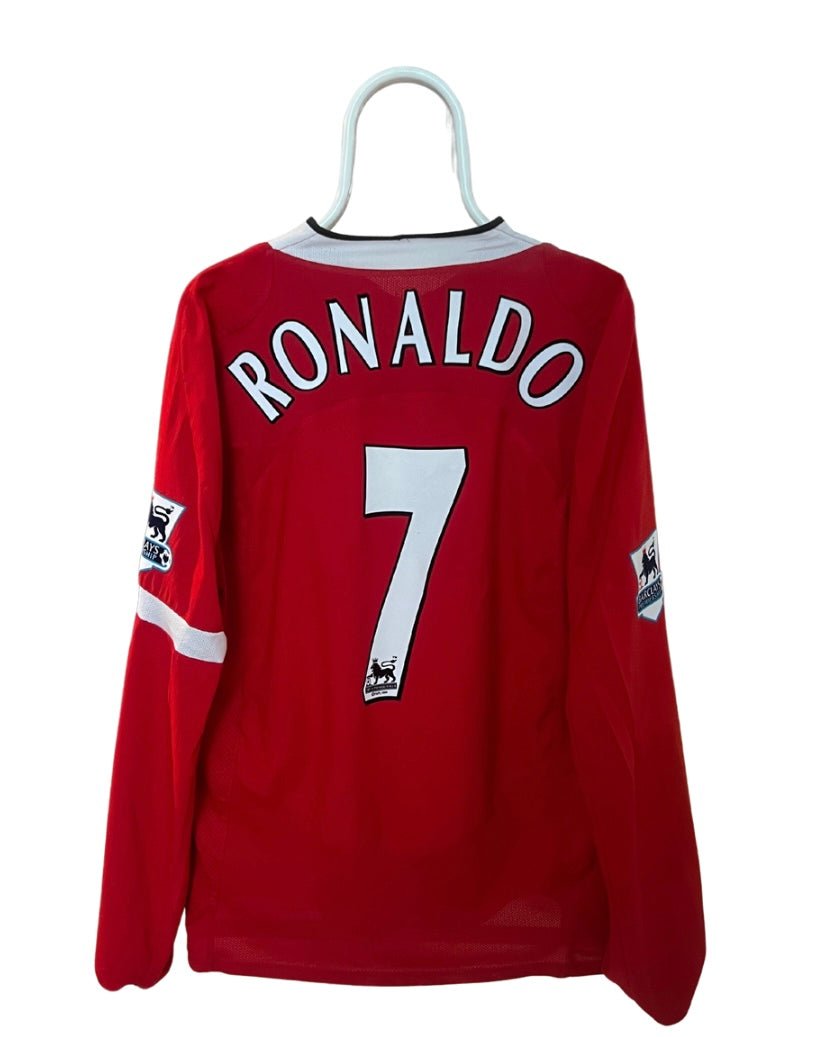 Cristiano Ronaldo - Manchester United 2004/2006. Str XL fodboldtrøje Wegoshirts