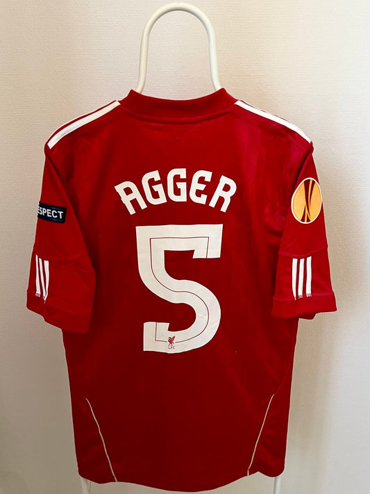 Daniel Agger - Liverpool 2010/2012. Str Medium fodboldtrøje Wegoshirts