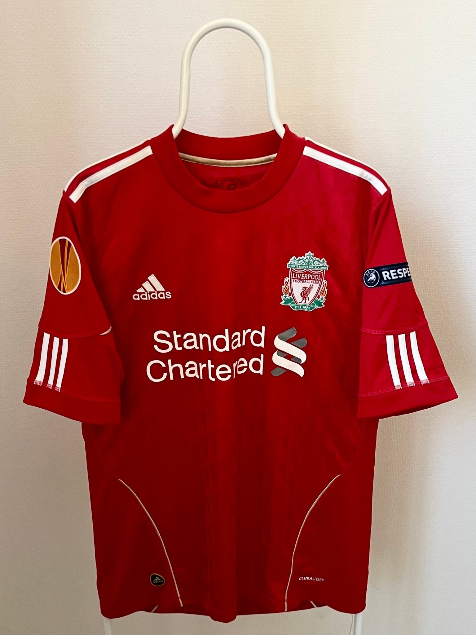 Daniel Agger - Liverpool 2010/2012. Str Medium fodboldtrøje Wegoshirts