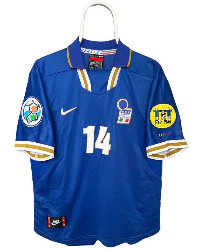 Del Piero - Italien 1996. Str Medium fodboldtrøje Wegoshirts