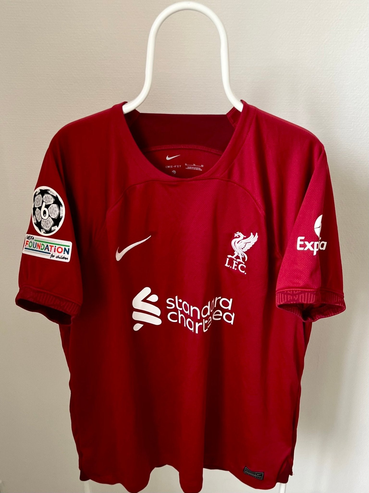 Diogo Jota - Liverpool 2022/2023. Str XL fodboldtrøje Wegoshirts