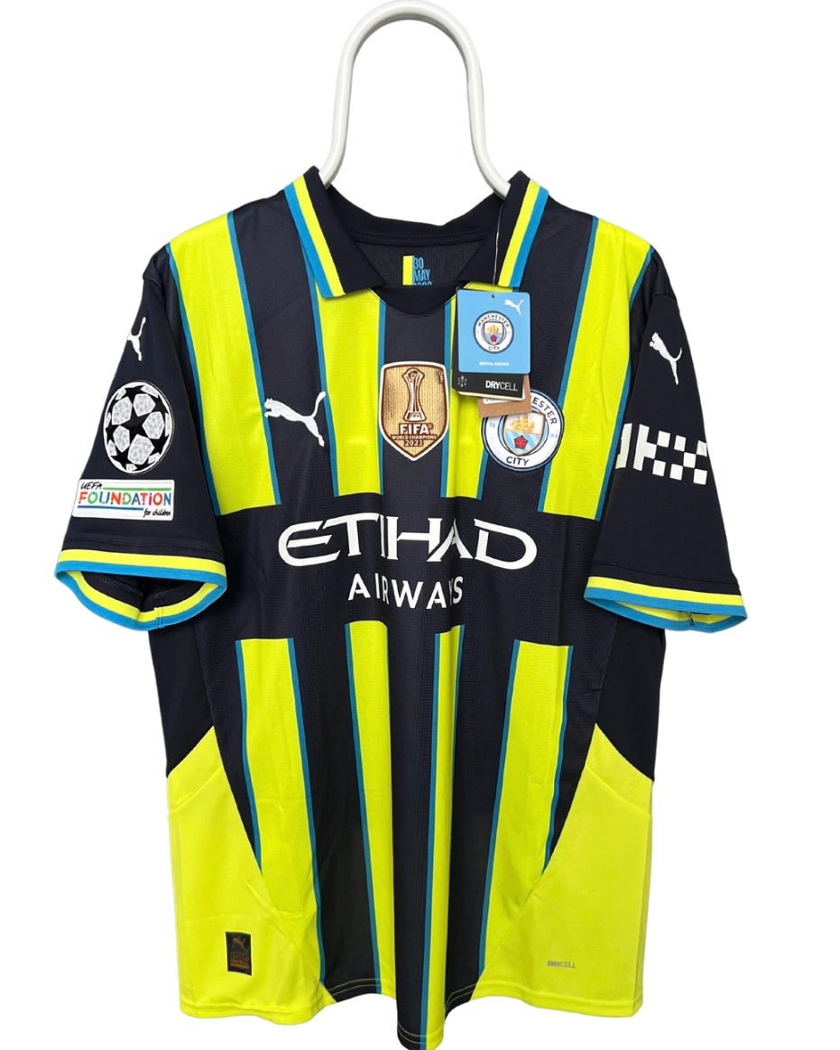 Erling Haaland - Manchester City 2024/2025. Str Large fodboldtrøje Wegoshirts