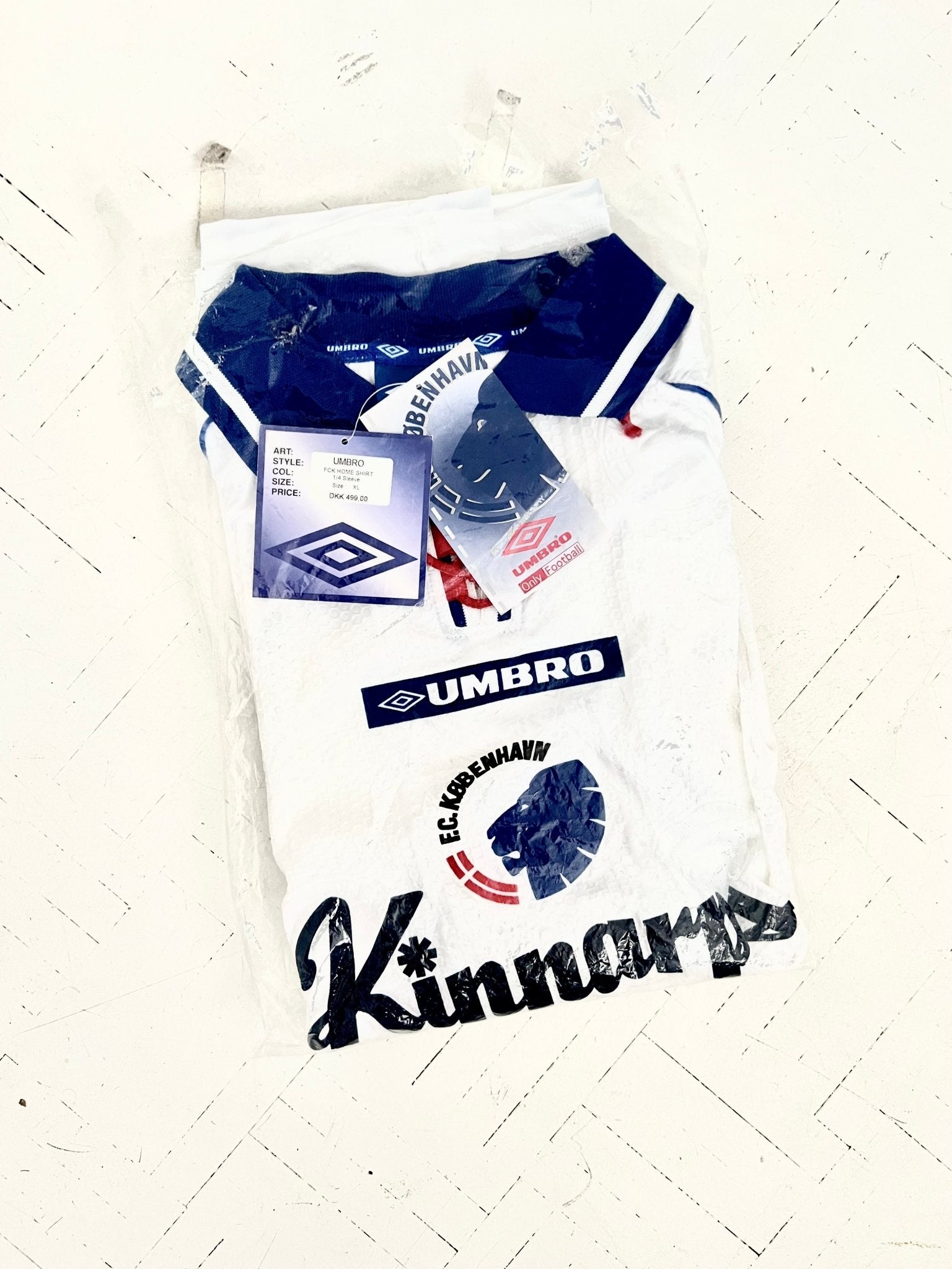 FC København 1998/199. Str XL fodboldtrøje Wegoshirts