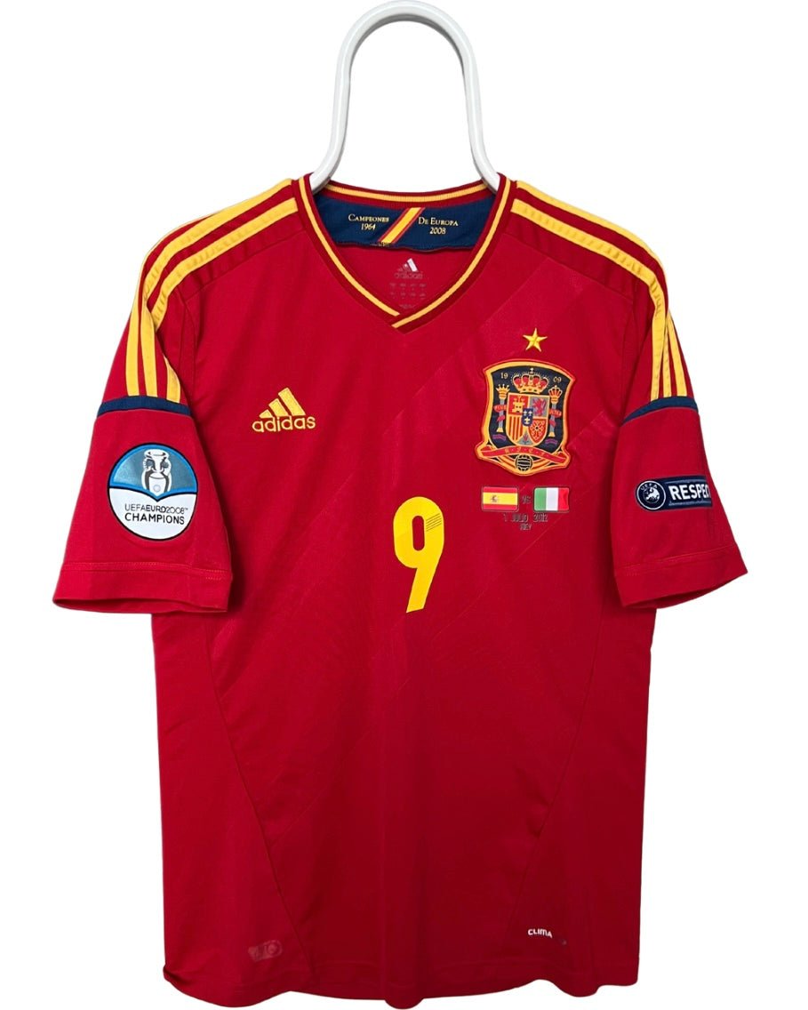 Fernando Torres - Spanien 2012 Euro Final. Str Medium fodboldtrøje Wegoshirts
