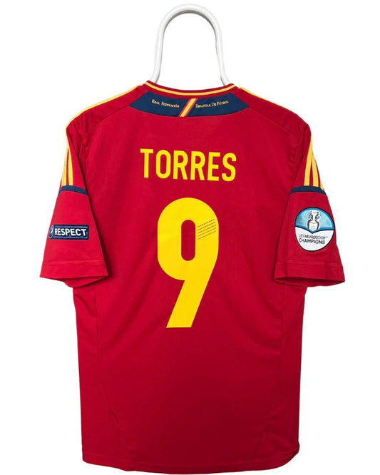 Fernando Torres - Spanien 2012 Euro Final. Str Medium fodboldtrøje Wegoshirts