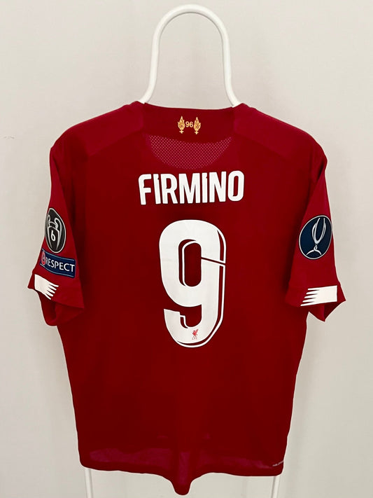 Firmino - Liverpool 2019/2020. Str Large fodboldtrøje Wegoshirts