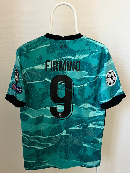 Firmino - Liverpool 2020/2021. Str Medium fodboldtrøje Wegoshirts