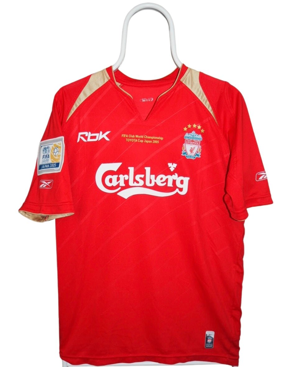 Gerrard - Liverpool 2006 club world cup. Str Medium fodboldtrøje Wegoshirts