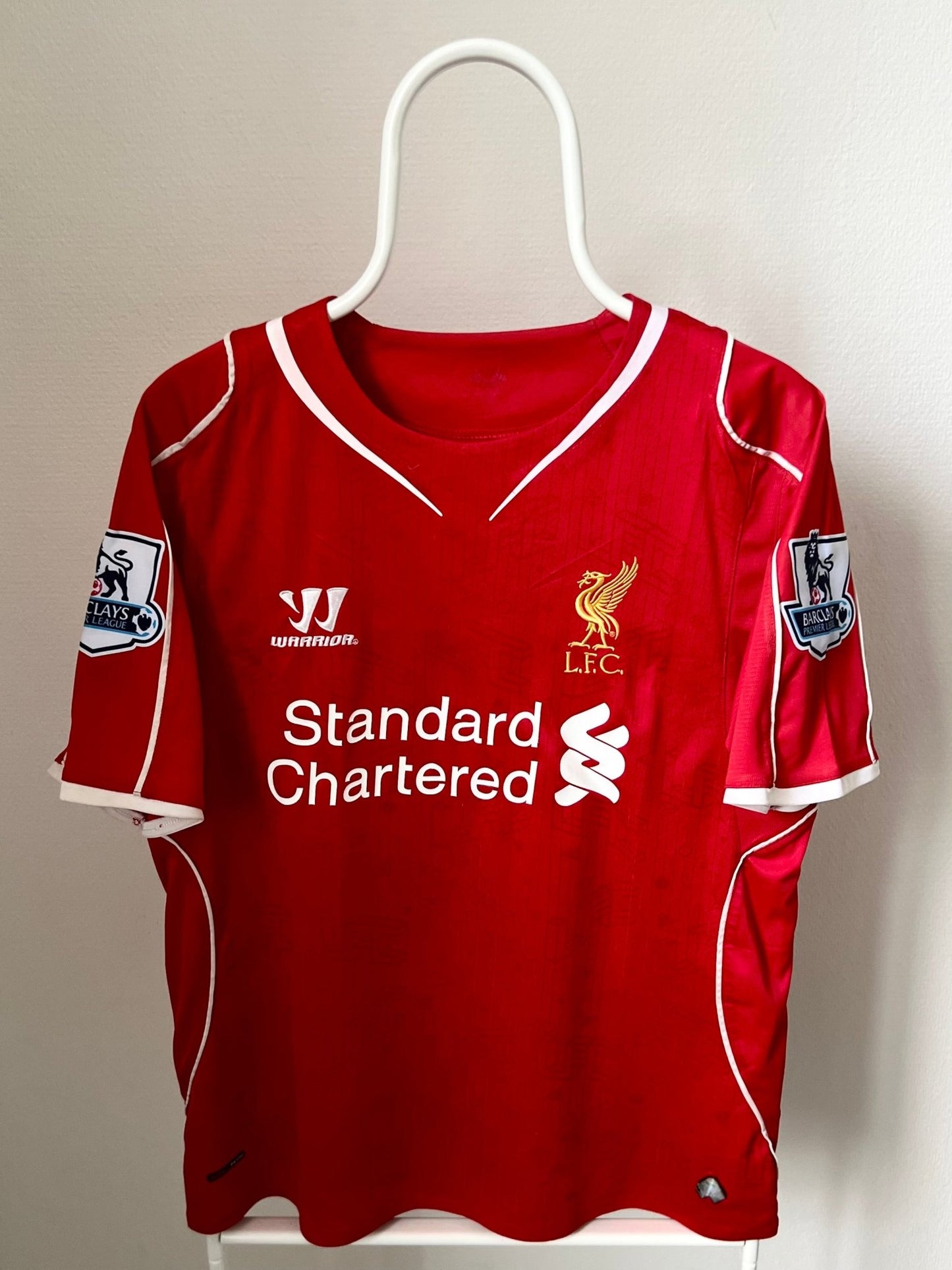 Gerrard - Liverpool 2014/2015. Str Medium fodboldtrøje Wegoshirts