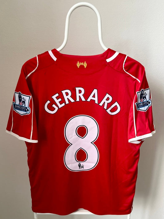 Gerrard - Liverpool 2014/2015. Str Medium fodboldtrøje Wegoshirts