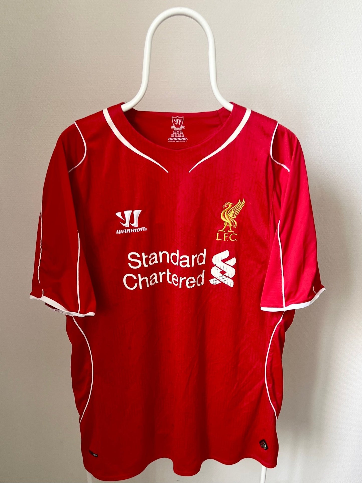 Gerrard - Liverpool 2014/2015. Str XL fodboldtrøje Wegoshirts