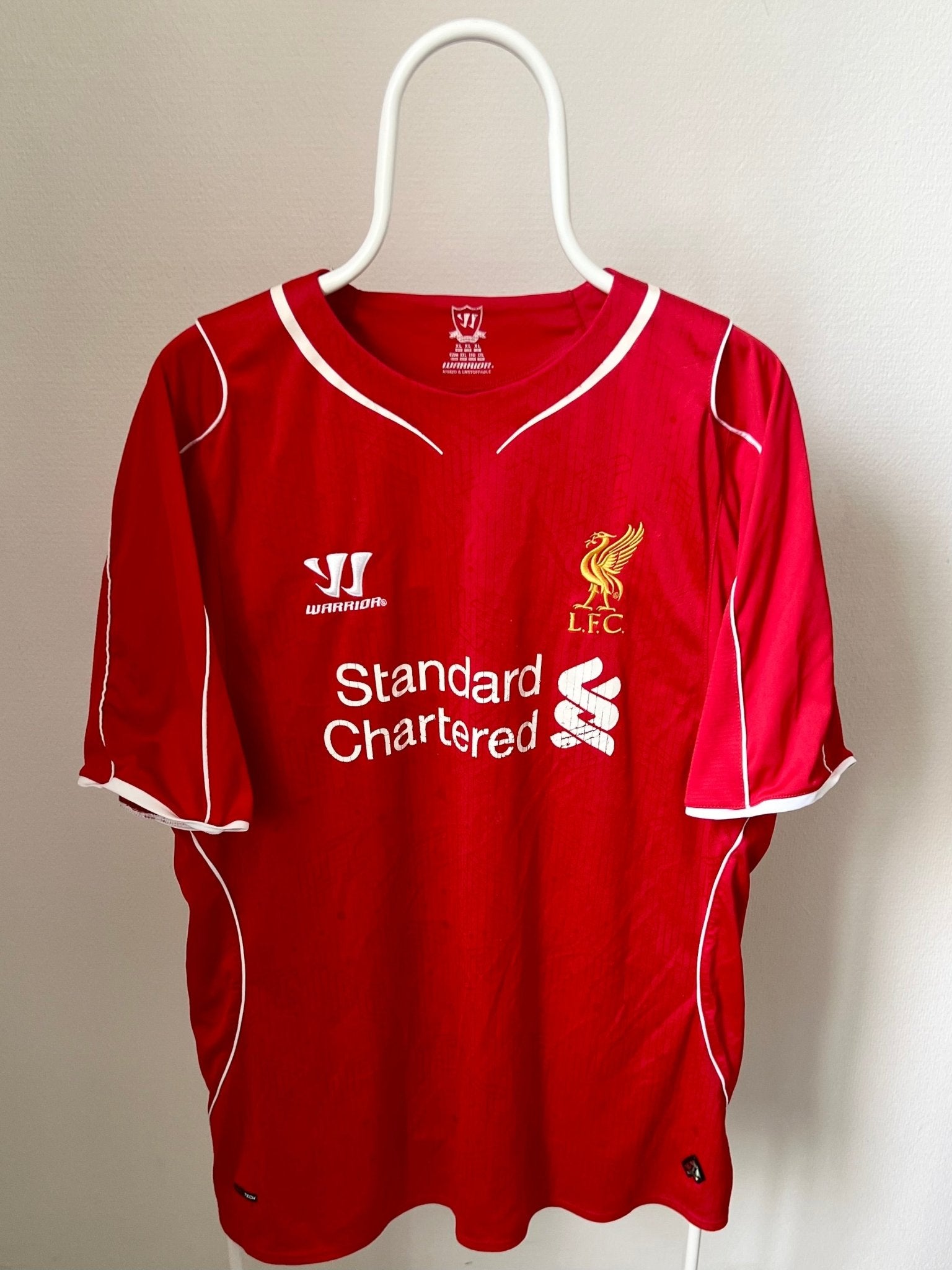 Gerrard - Liverpool 2014/2015. Str XL fodboldtrøje Wegoshirts