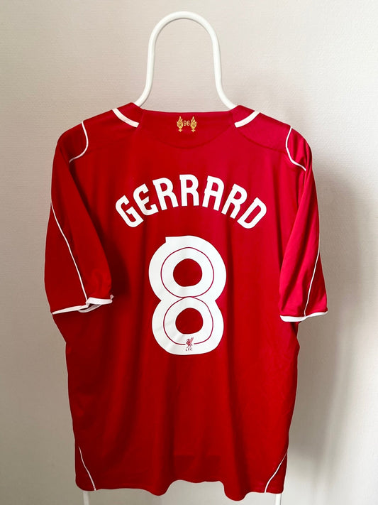 Gerrard - Liverpool 2014/2015. Str XL fodboldtrøje Wegoshirts