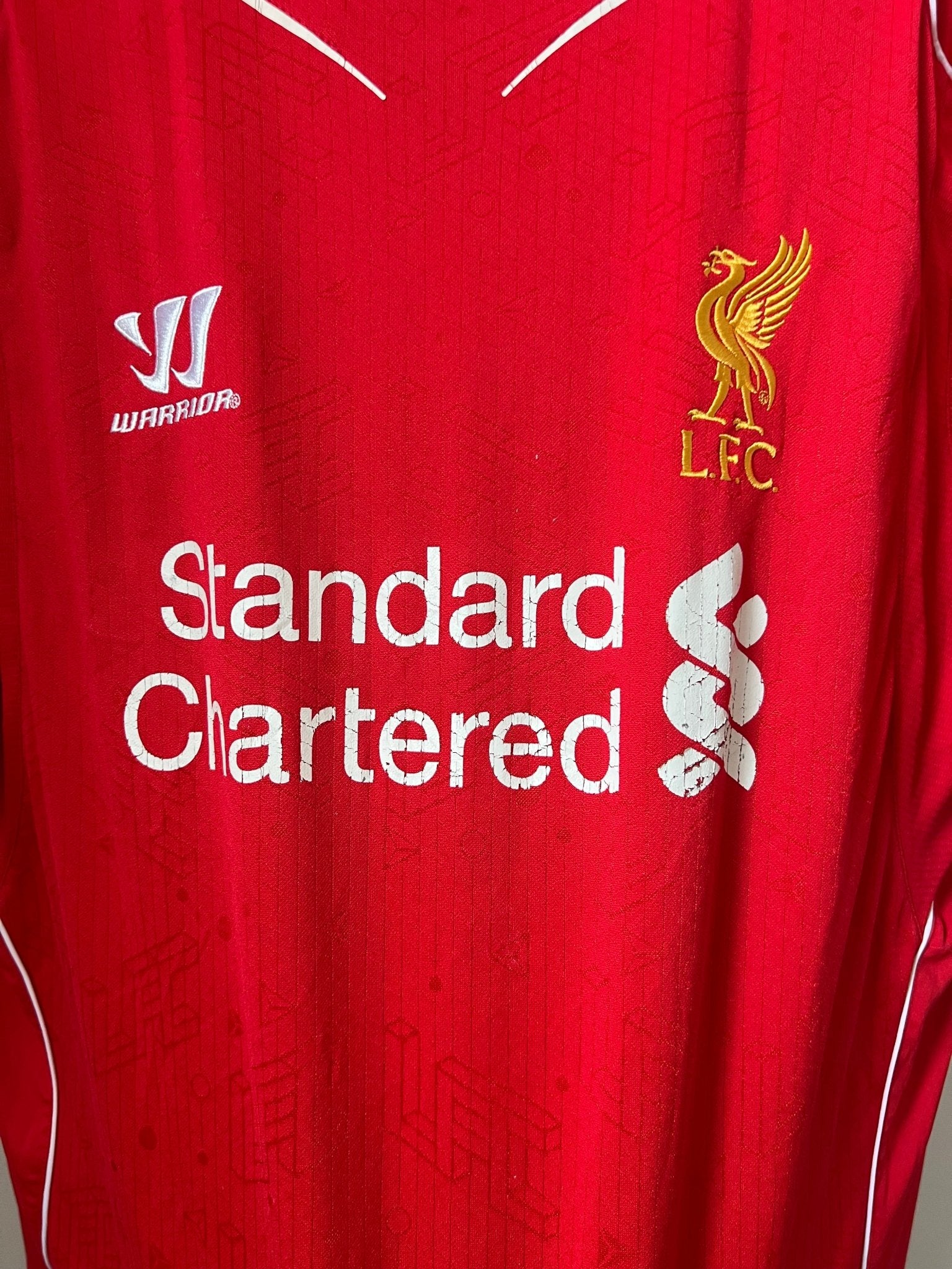 Gerrard - Liverpool 2014/2015. Str XL fodboldtrøje Wegoshirts