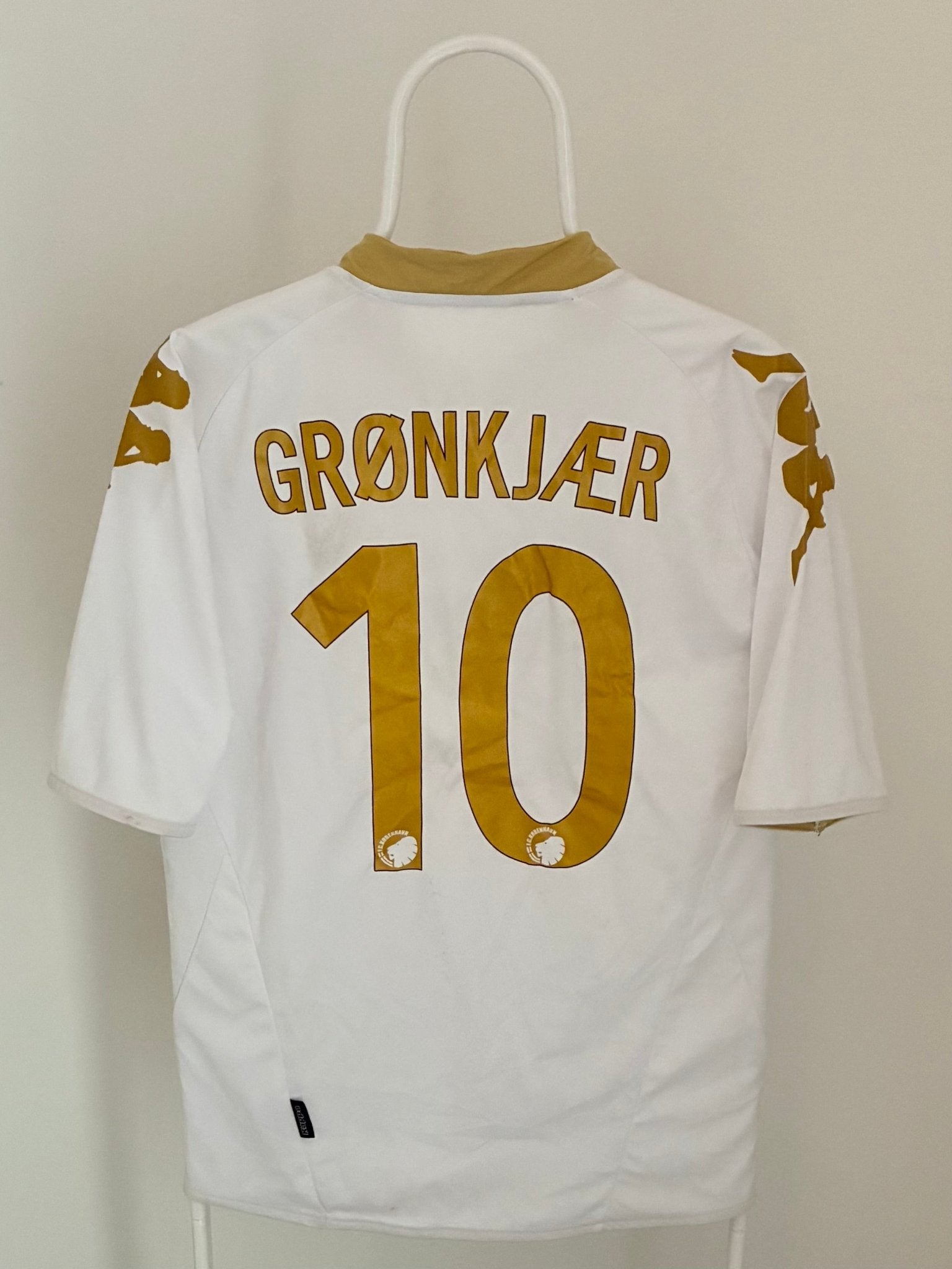 Grønkjær - FC København 2007/2008 European. Str Medium fodboldtrøje Wegoshirts