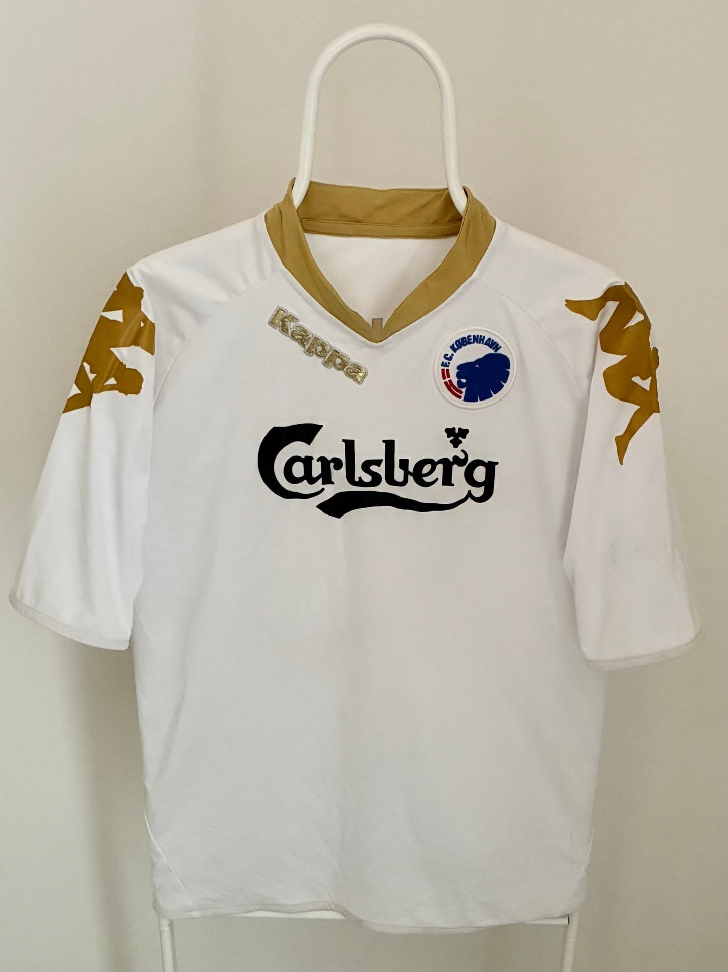 Grønkjær - FC København 2007/2008 European. Str Medium fodboldtrøje Wegoshirts