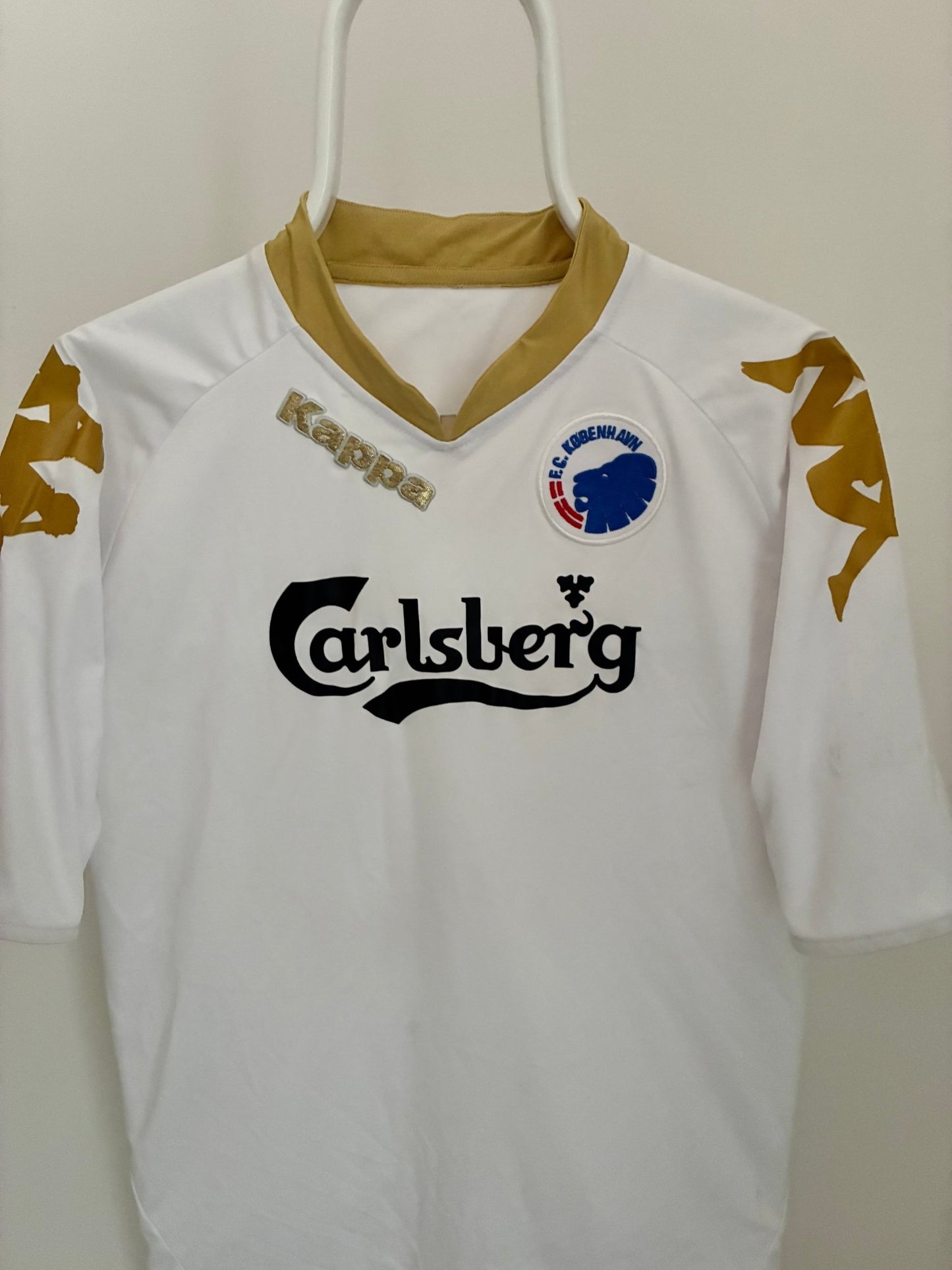 Grønkjær - FC København 2007/2008 European. Str Medium fodboldtrøje Wegoshirts