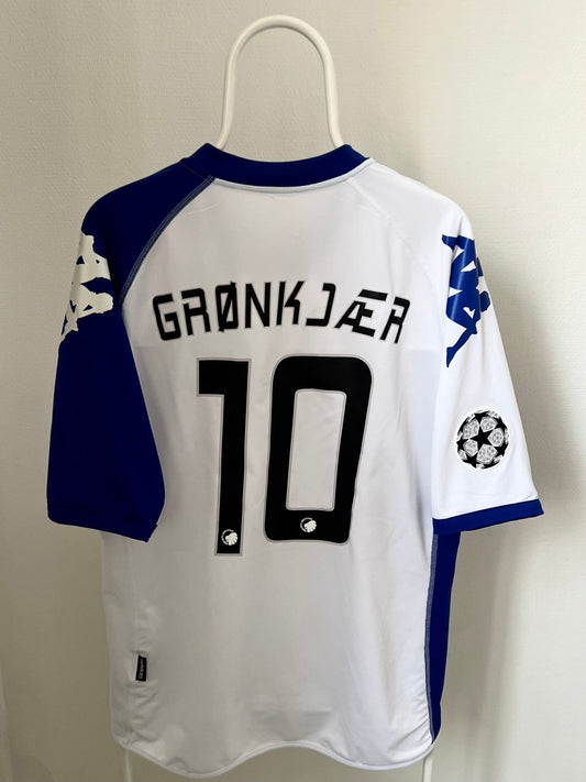Grønkjær - FC København 2010/2011 Europatrøje. Str XL fodboldtrøje Wegoshirts