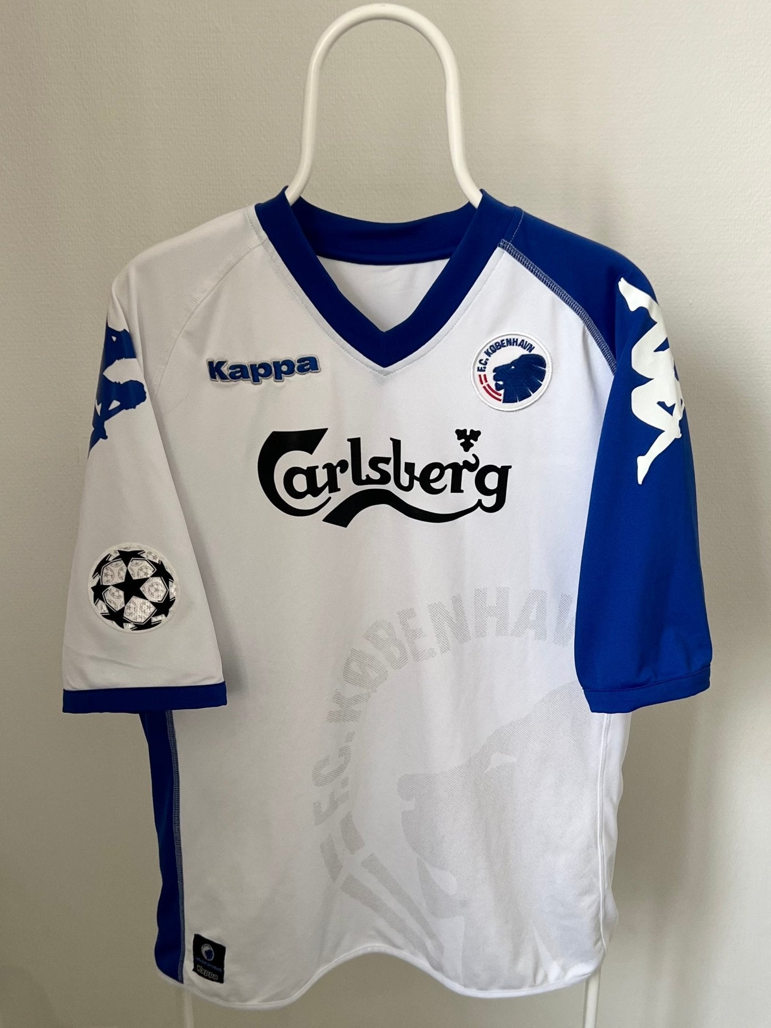 Grønkjær - FC København 2010/2011 Europatrøje. Str XL fodboldtrøje Wegoshirts