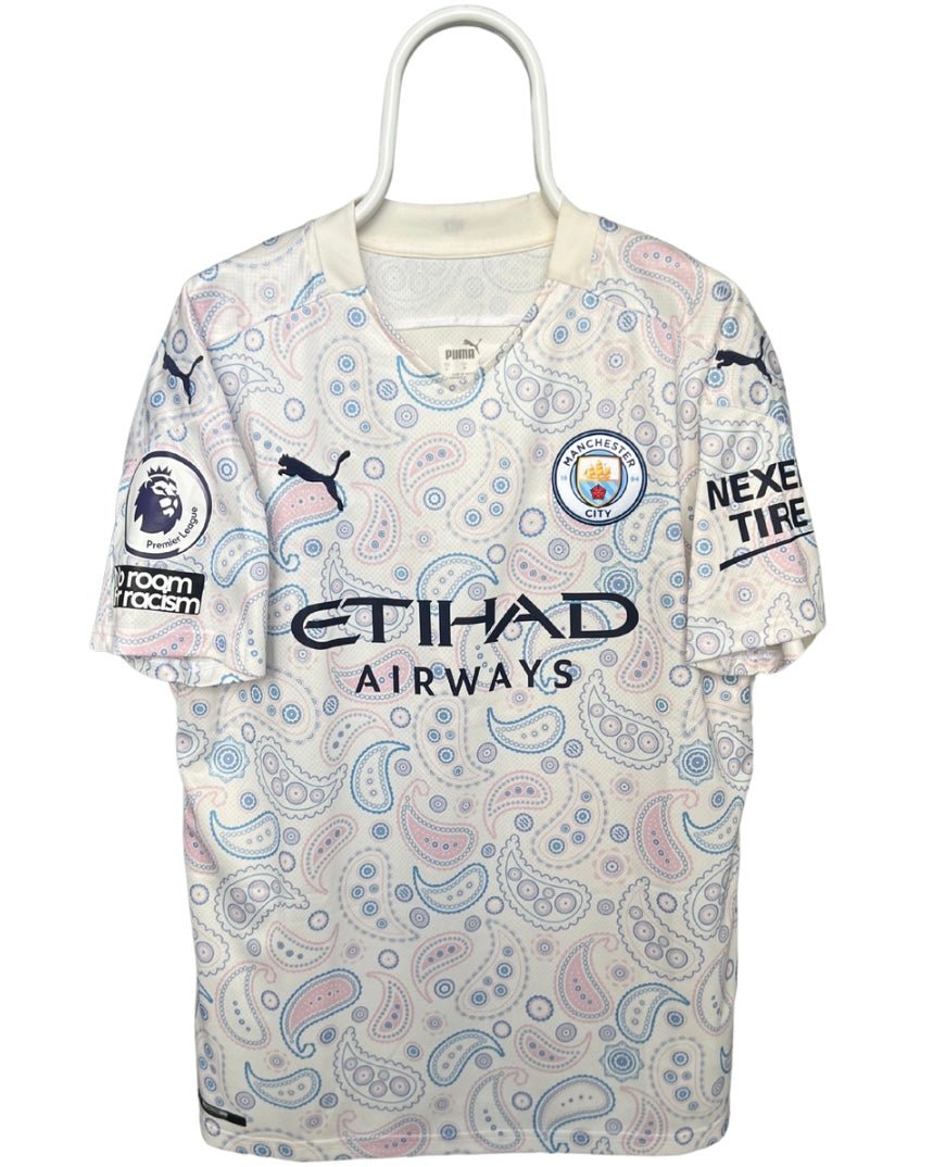 Kevin De Bruyne - Manchester City 20/21. Str Large fodboldtrøje Wegoshirts
