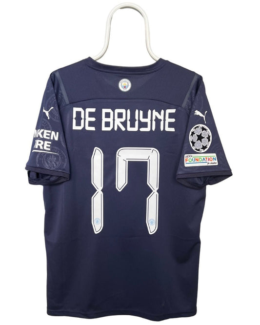 Kevin De Bruyne - Manchester City 2021/2022. Str Large fodboldtrøje Wegoshirts