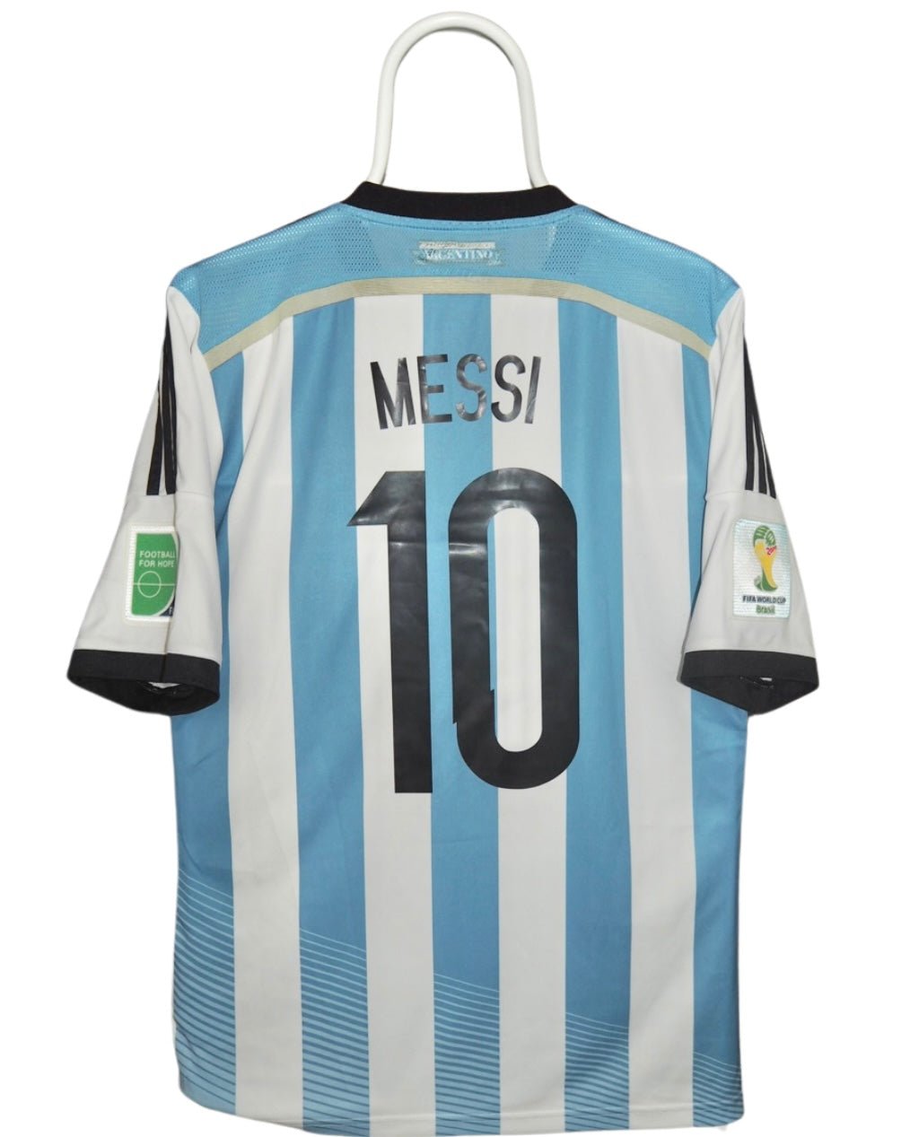Lionel Messi - Argentina 2014 VM. Str Medium fodboldtrøje Wegoshirts