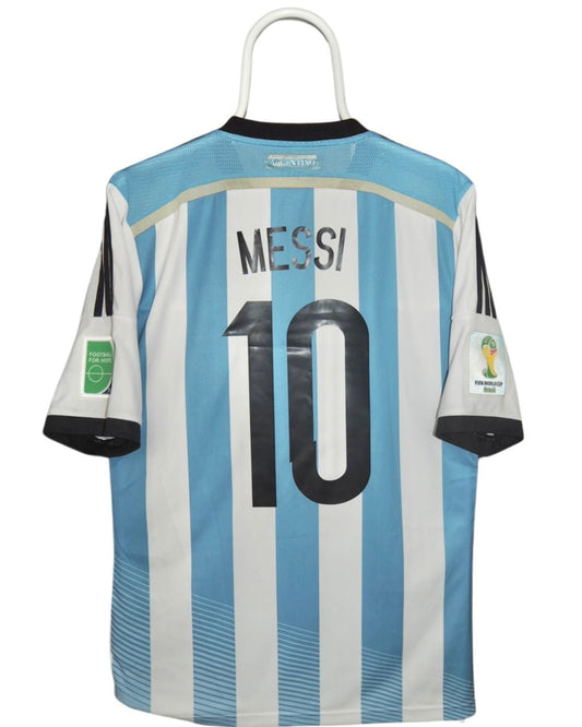 Lionel Messi - Argentina 2014 VM. Str Medium fodboldtrøje Wegoshirts