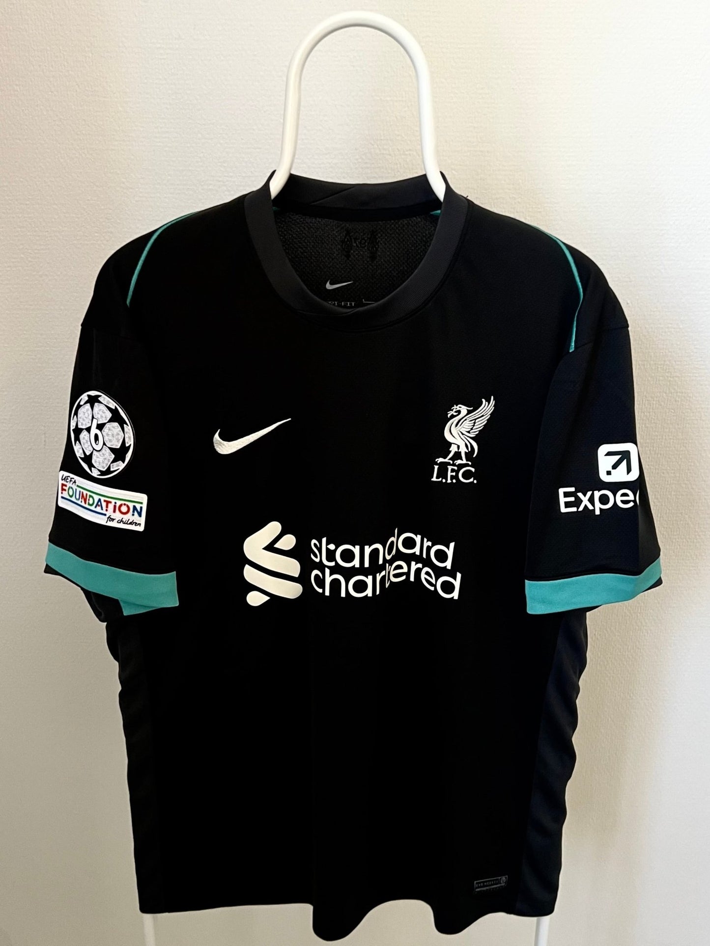 Luis Díaz - Liverpool 2023/2024. Str Large fodboldtrøje Wegoshirts