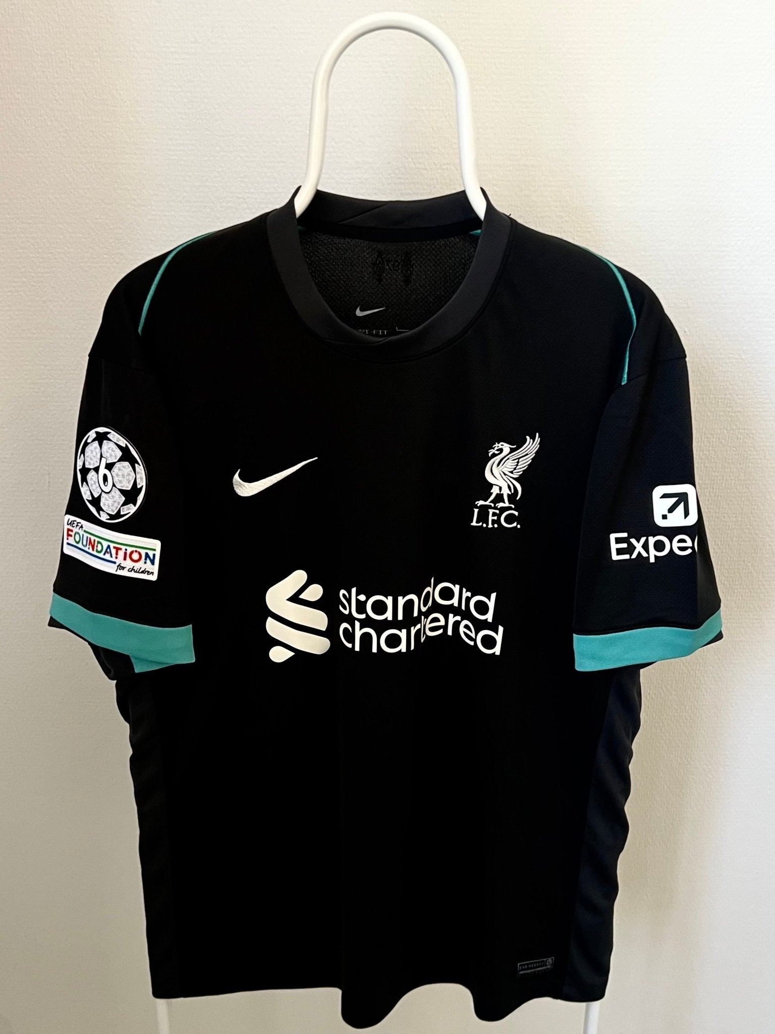 Luis Díaz - Liverpool 2023/2024. Str Large fodboldtrøje Wegoshirts