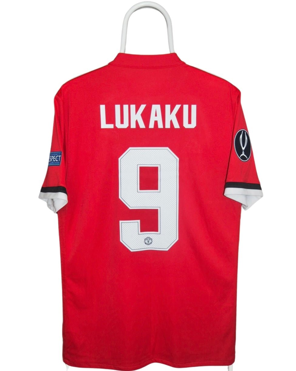 Lukaku - Manchester United 2016/2017 Super cup. Str Medium fodboldtrøje Wegoshirts