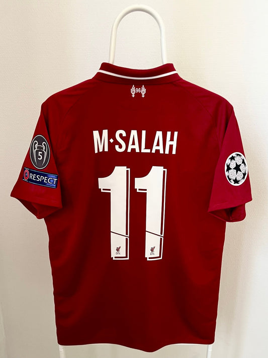 Mo Salah - Liverpool 2018/2019 CL finaletrøje. Str Medium fodboldtrøje Wegoshirts