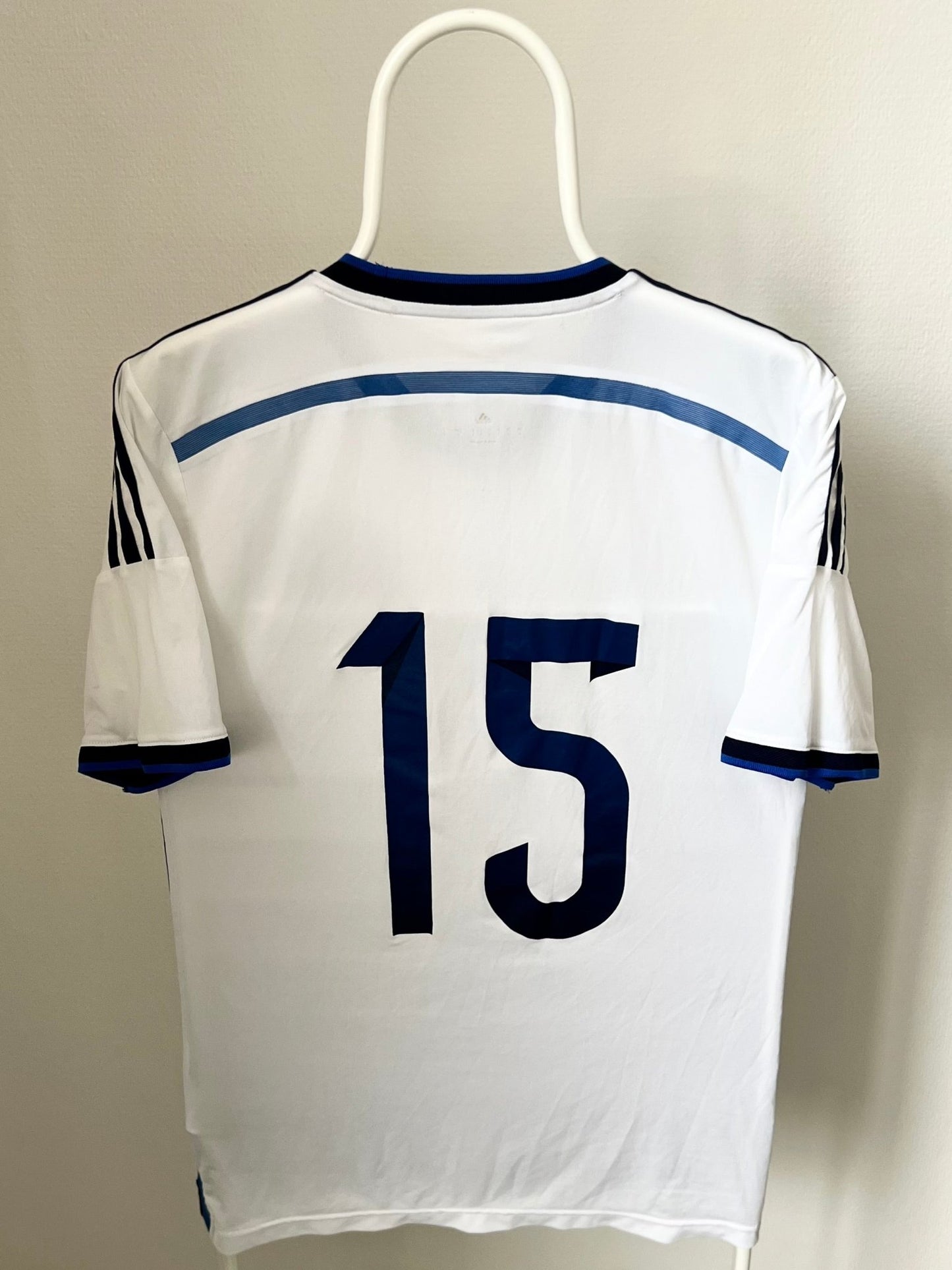 Nr 15 - Danmark 2013/2015 MI/MW. Str 6/Str medium fodboldtrøje Wegoshirts