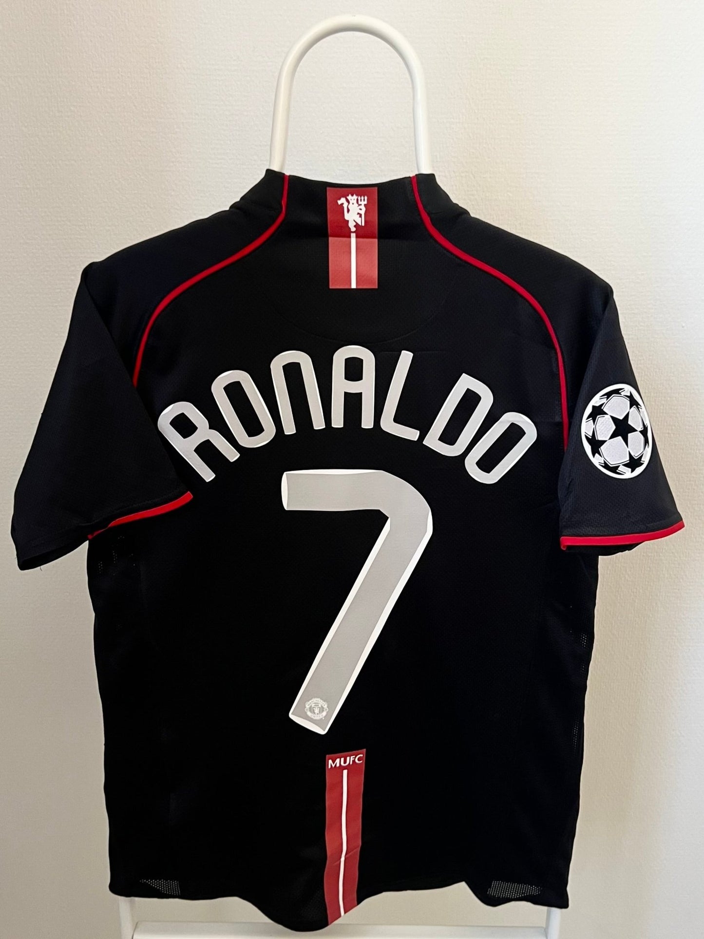 Ronaldo - Machester United 2007/2008. Str Small fodboldtrøje Wegoshirts